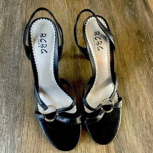 Vintage BCBG Paris Heels in Black Size 8.5